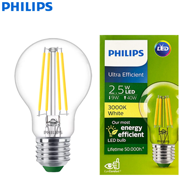 Philips Bulb Led Classic - مصباح فيليبس LED فائق الكفاءة بتصميم