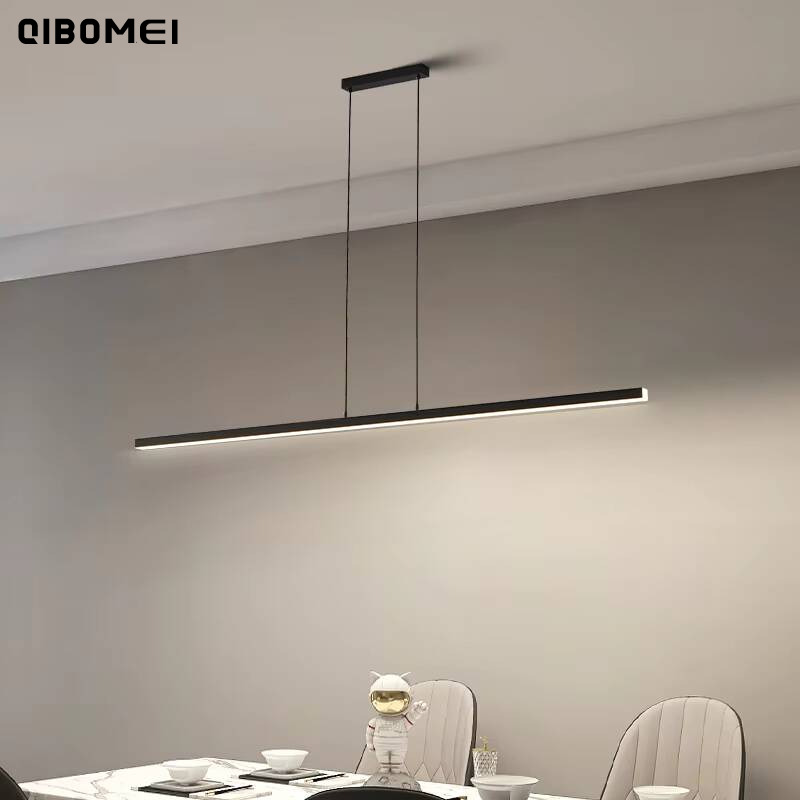 Decor Lighting Cy - بسيطة كلمة واحدة مطعم قلادة Led