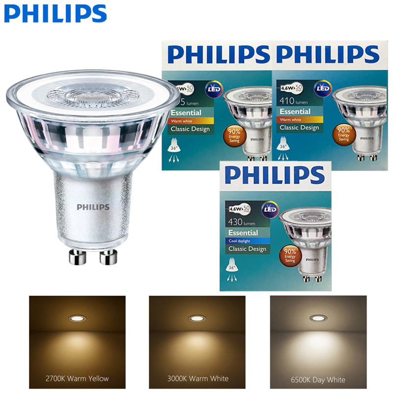 Philips Bulb Led Classic - فيليبس GU10 PAR16 مصباح LED ضوئي