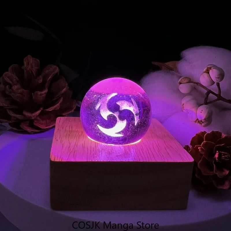 مصباح ليلي على شكل كرة زجاجية  - مراجعة Lighting Decoration Ideas وسعره