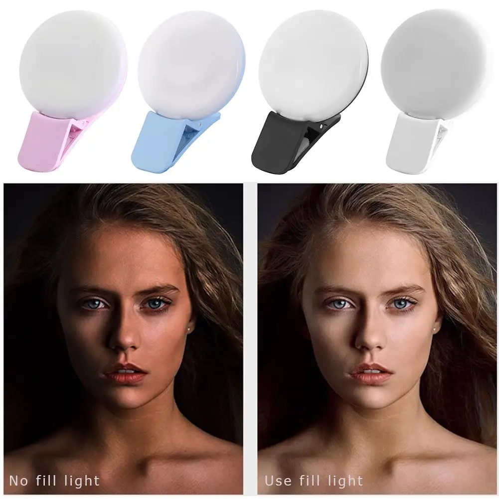 الهاتف المحمول LED Selfie Ring - مراجعة Lighting Visual وسعره
