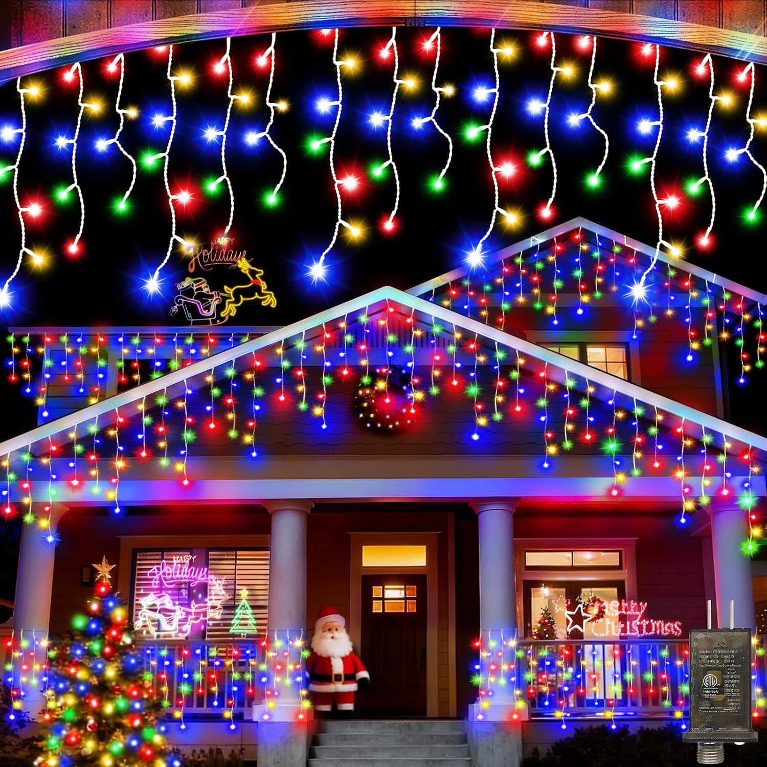 1280 مصباح LED على شكل سلسلة ل - مراجعة Lighting Christmas Decor وسعره