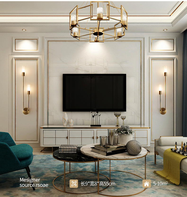 # مصباح حائط LED إبداعي بتصميم - مراجعة Up Lighting Decor وسعره
