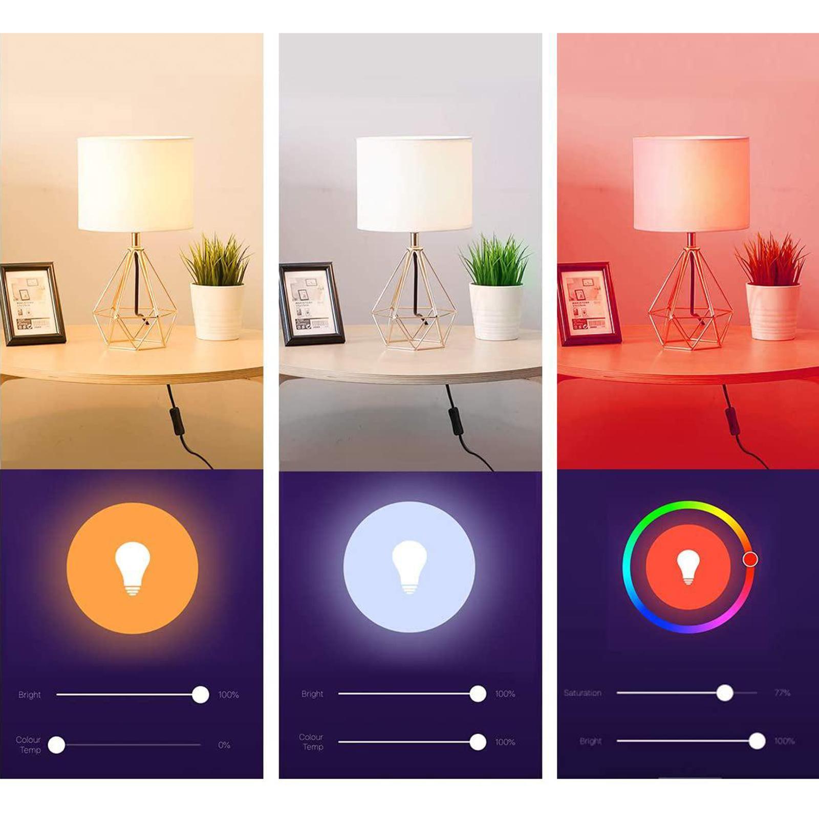 مصباح LED ذكي قابل للتعتيم بأل - مراجعة Lighting Decor Bedroom وسعره