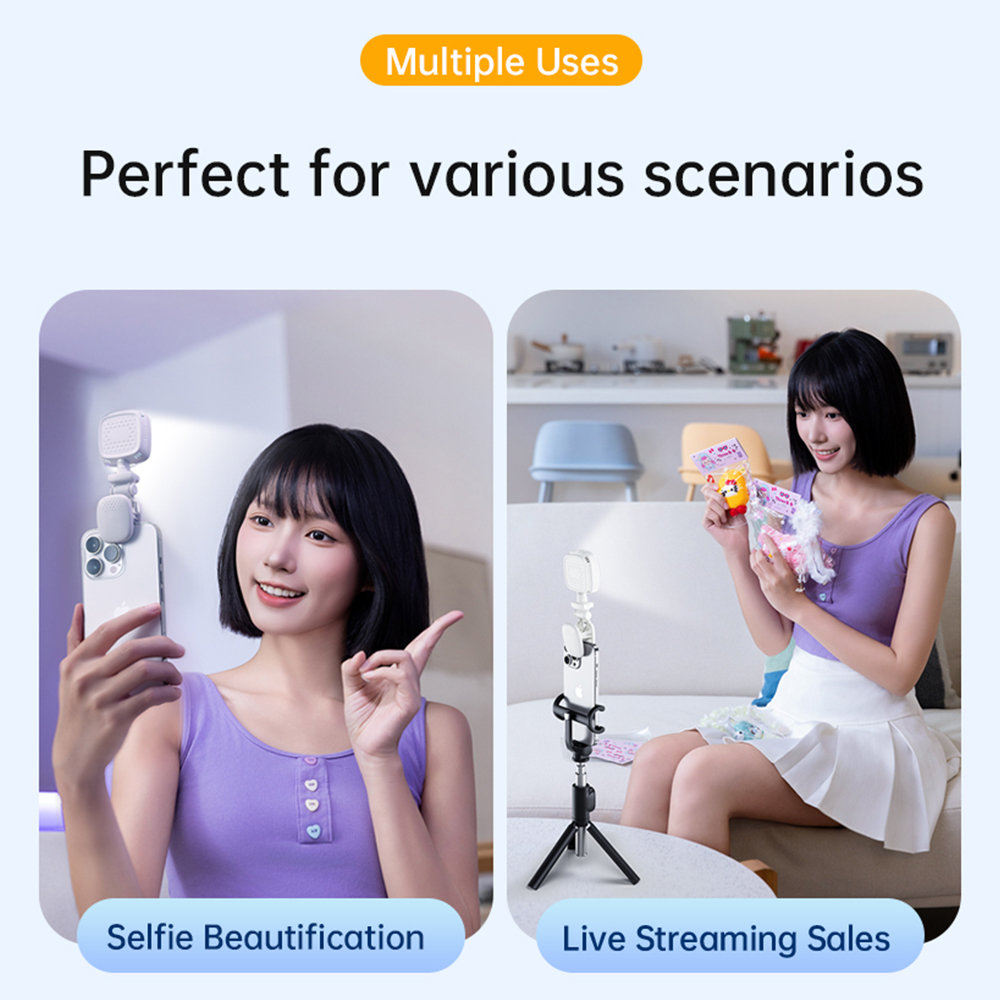 المحمولة LED Selfie ضوء كاميرا - مراجعة Lighting Visual وسعره