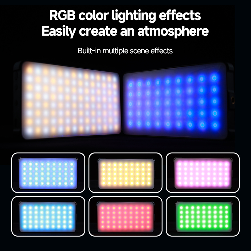 مشبك إضاءة الفيديو RGB LED للج - مراجعة Lighting Visual وسعره