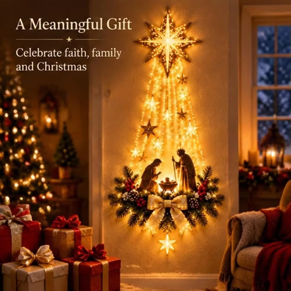 ديكور جداري على شكل نجمة بيت ل - مراجعة Lighting Decoration Ideas وسعره