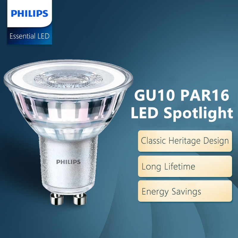 فيليبس GU10 PAR16 مصباح LED ضو - مراجعة Philips Bulb Led Classic وسعره