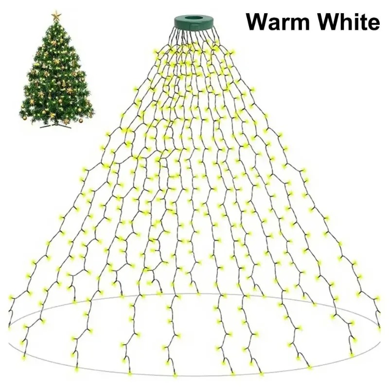 أضواء LED مقاومة للماء تعمل بـ - مراجعة Lighting Christmas Decor وسعره