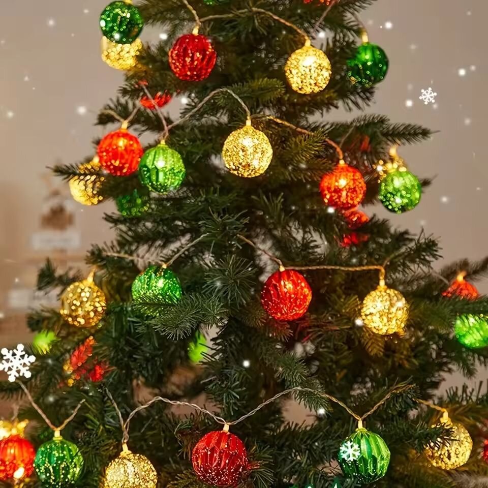 أضواء زينة عيد الميلاد بطول 1. - مراجعة Lighting Christmas Decor وسعره