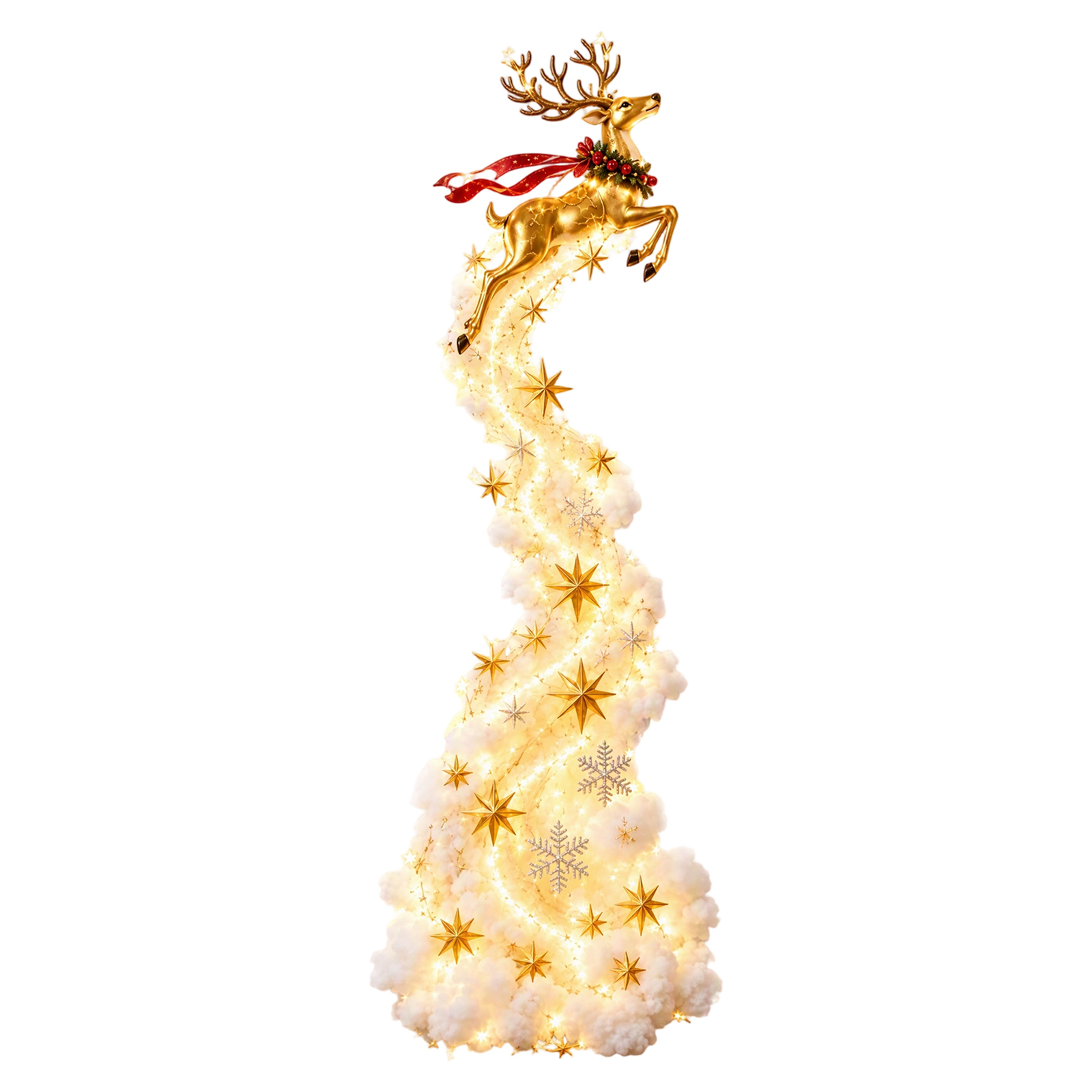 شريط إضاءة جداري LED سحري لعيد - مراجعة Lighting Christmas Decor وسعره