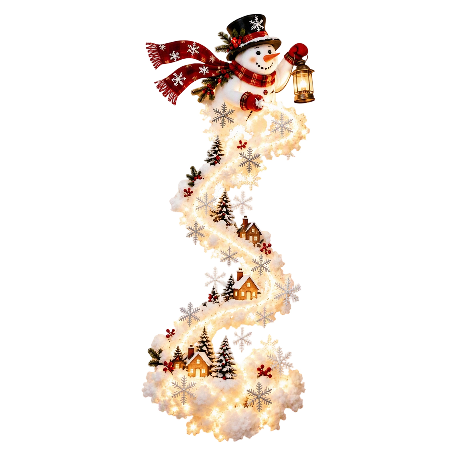 شريط إضاءة جداري LED سحري لعيد - مراجعة Lighting Christmas Decor وسعره