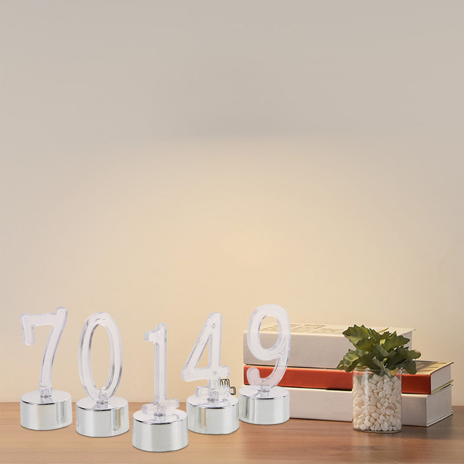 مجموعة من 10 قطع مصابيح LED عل - مراجعة Lighting Decoration Ideas وسعره